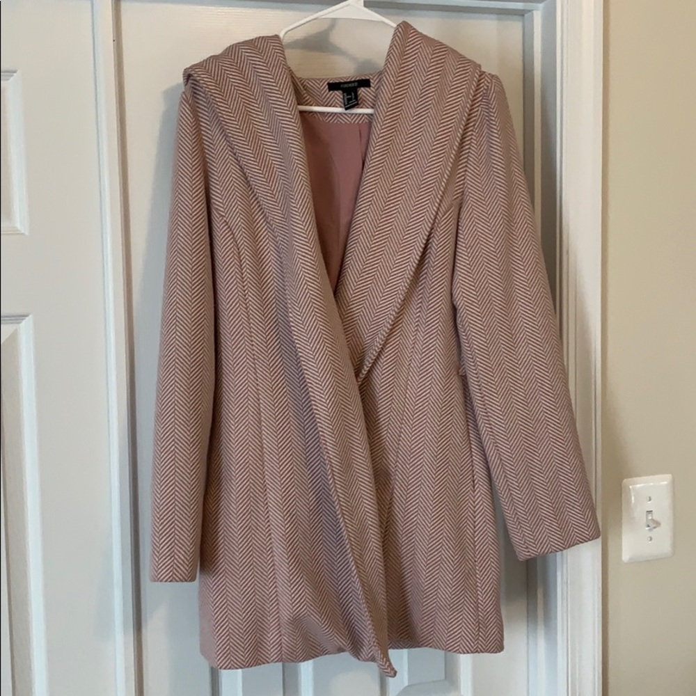 Herringbone pattern Peacoat